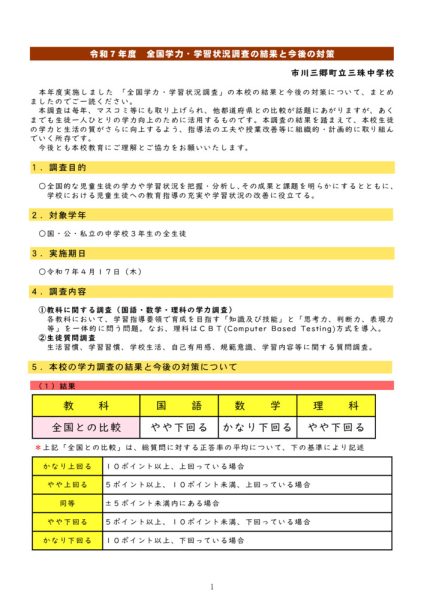 R7全国学テのまとめのサムネイル