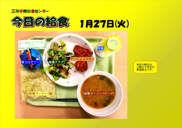 １月２７日のサムネイル